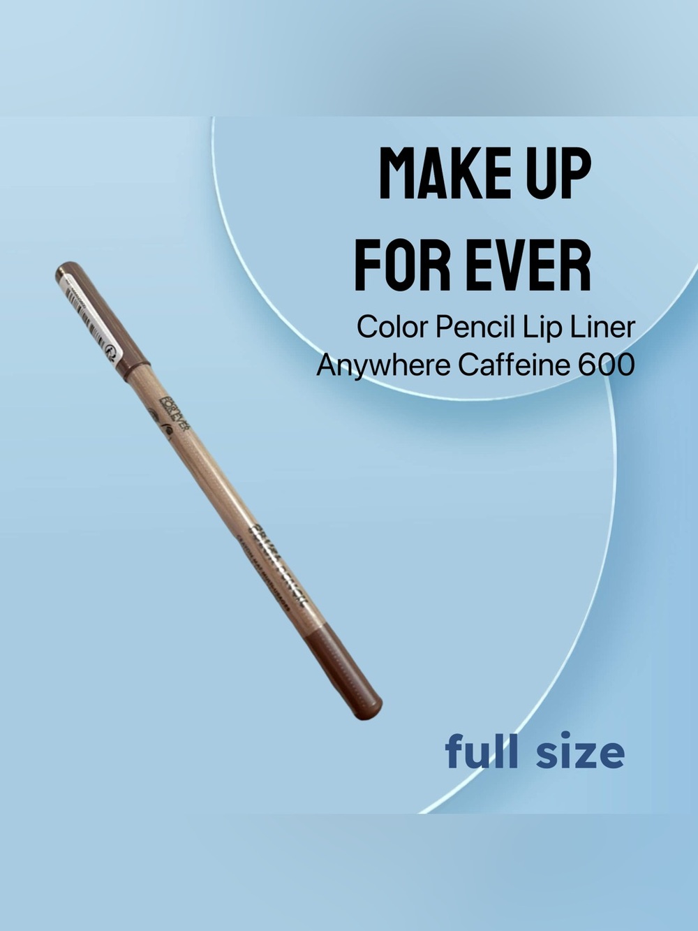 🇫🇷🆕NIB MAKEUP FOREVER |FULL| Artist Color Pencil Lip Liner Anywhere Caffeine